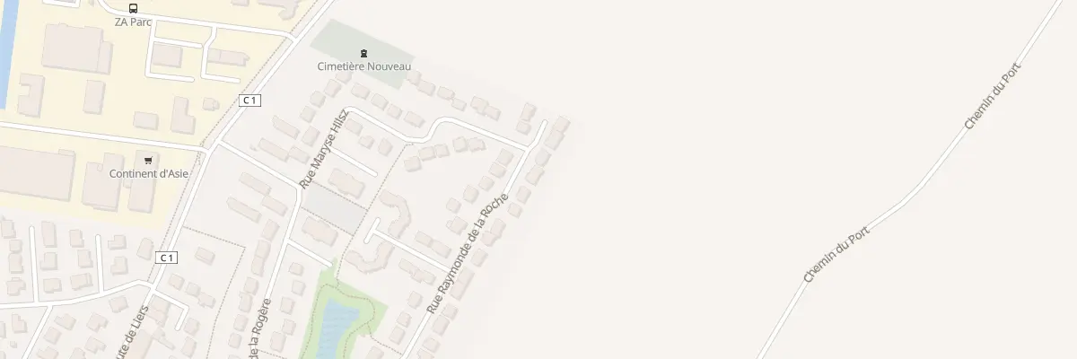 Plan du 57 Rue Raymonde de la Roche au Plessis-Pâté