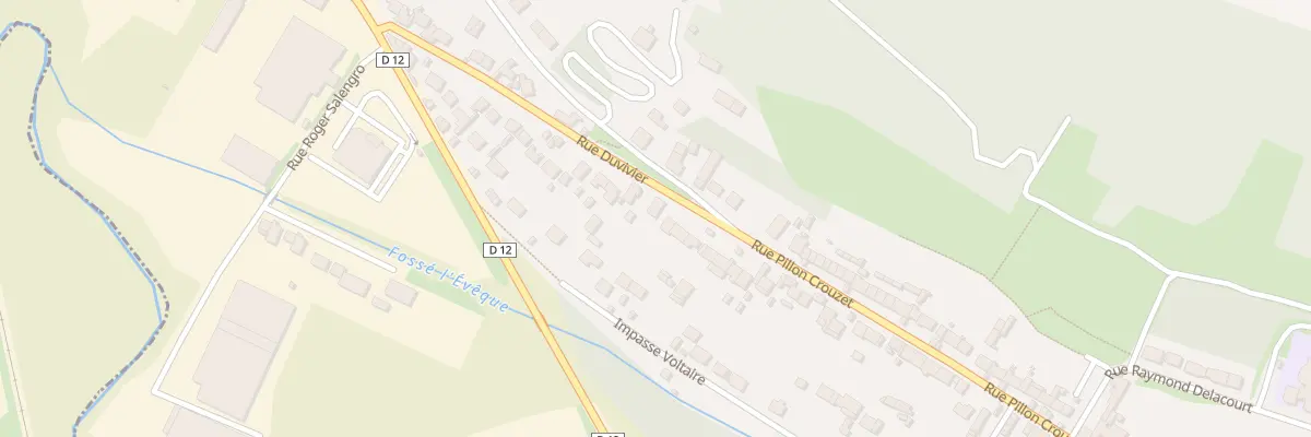 Plan du 279B Rue Duvivier à Bury