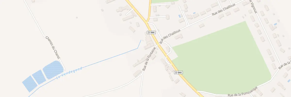 Plan du 2 Rue de la Fontaine à Saint-Éloy-de-Gy