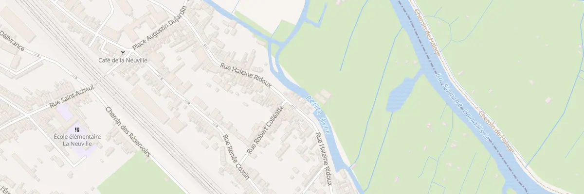 Plan du 57 Rue Haleine Ridoux à Amiens