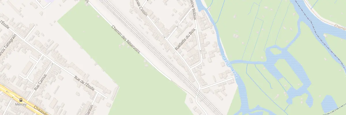Plan du 158 Rue Renée Cossin à Amiens