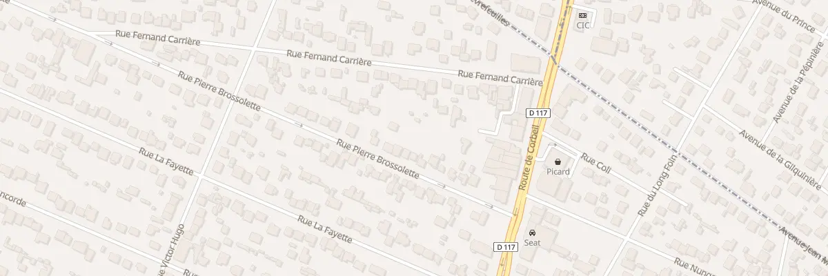 Plan du 83 Rue Pierre Brossolette à Sainte-Geneviève-des-Bois