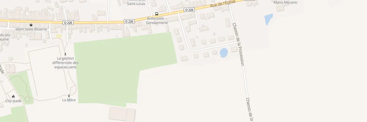 Plan du 8 Rue du Plaetse Houck à Bollezeele