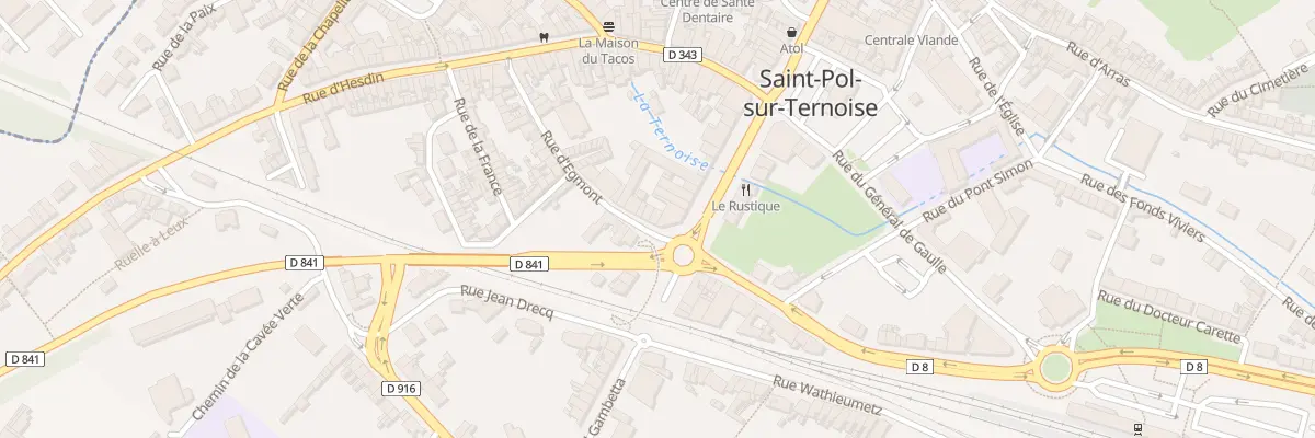 Plan du 29 Rue d’Egmont à Saint-Pol-sur-Ternoise