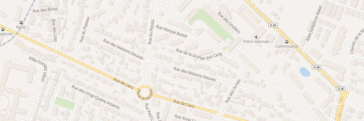 Plan du 25B Rue des Maisons Neuves à Sainte-Geneviève-des-Bois