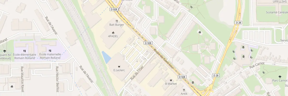 Plan du 161 Rte de Saint-Leu à Épinay-sur-Seine