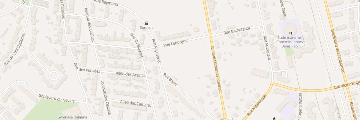 Plan du 11 Rue Leborgne Saint Pol à Dunkerque