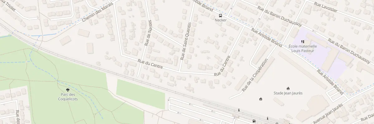 Plan du 19 Rue de Saint-Quentin à Domont