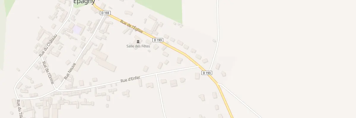 Plan du 5234 Rue de l’Eglise à Chaussoy-Epagny