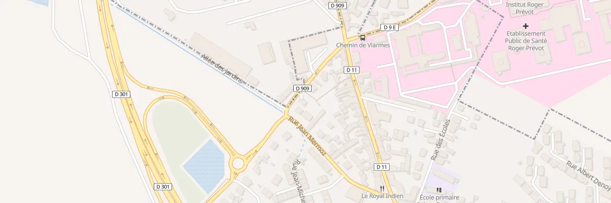 Plan du 5B Rue Guy Vennat à Moisselles