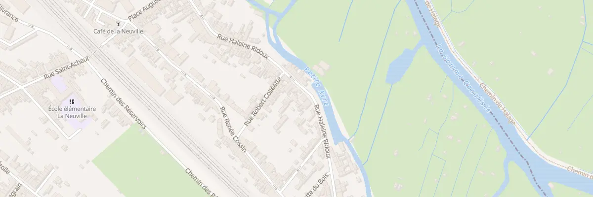 Plan du 94 Rue Haleine Ridoux à Amiens