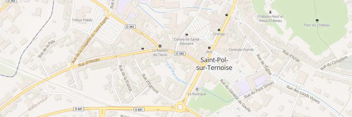 Plan du 17 Rue d’Hesdin à Saint-Pol-sur-Ternoise