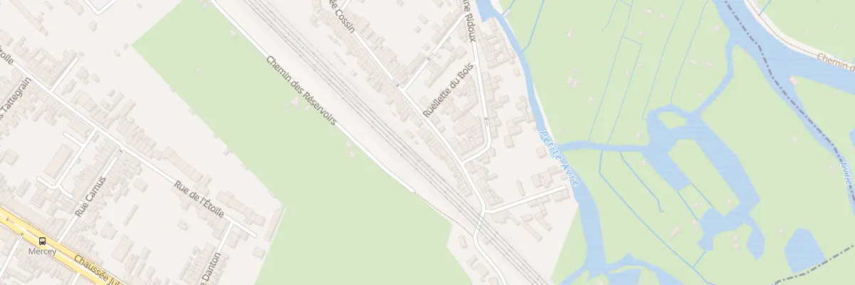 Plan du 166 Rue Renée Cossin à Amiens