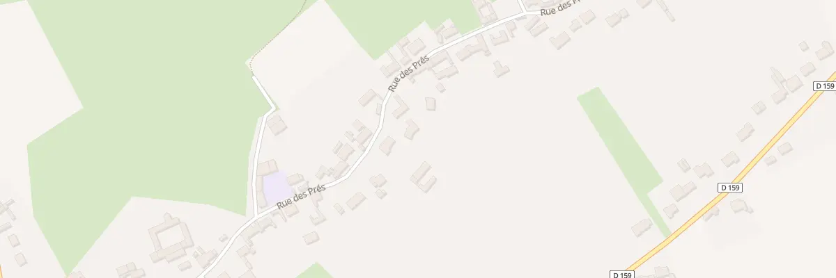Plan du 280 Rue des Prés à Blessy