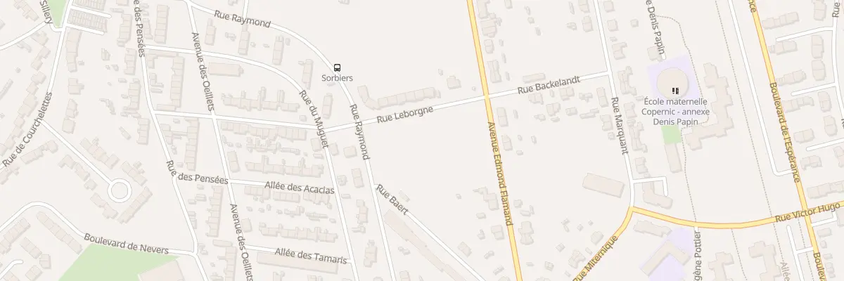 Plan du 9 Rue Leborgne Saint Pol à Dunkerque