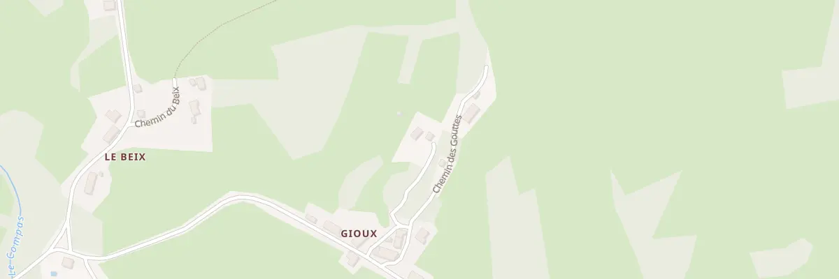 Plan du 5062 Gioux à La Serre-Bussière-Vieille
