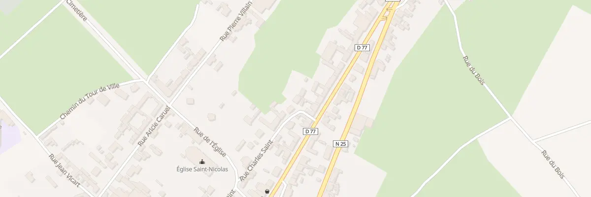 Plan du 35 Rue Charles Saint à Beauval
