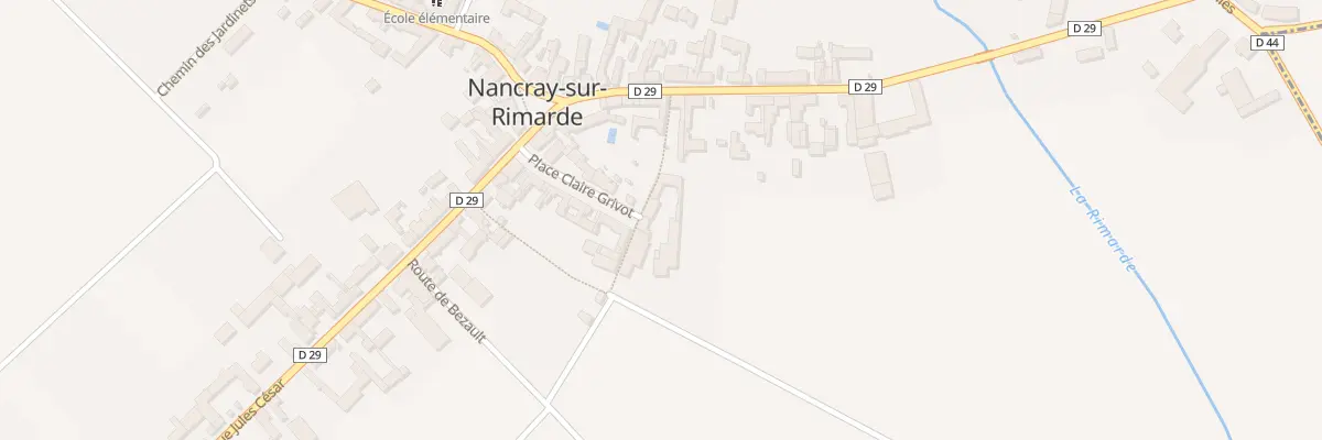 Plan du 12 Pl Claire Grivot à Nancray-sur-Rimarde