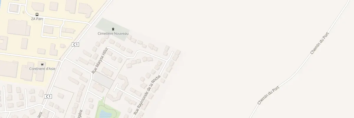 Plan du 61 Rue Raymonde de la Roche au Plessis-Pâté