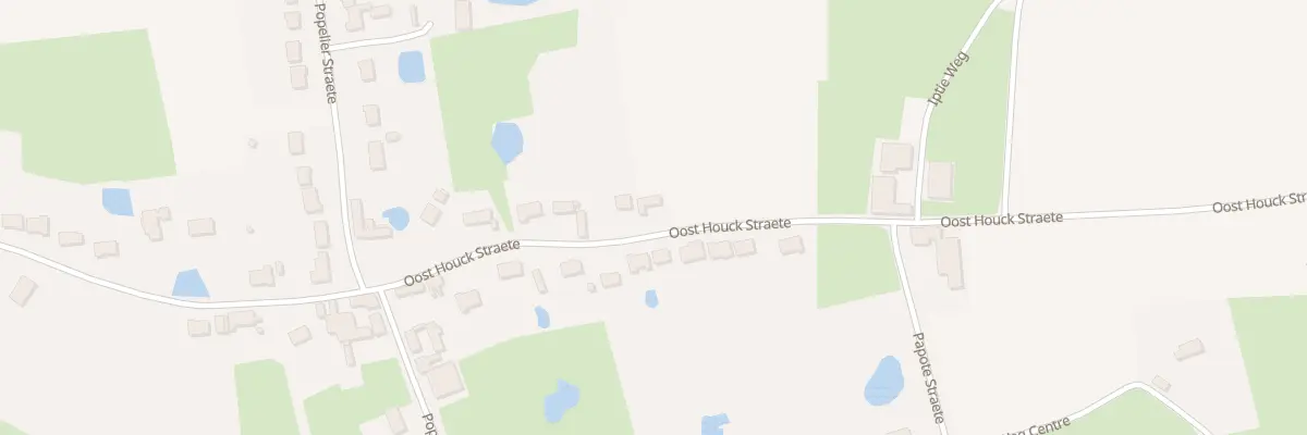 Plan du 195 Vc Oost Houck Straete à Buysscheure