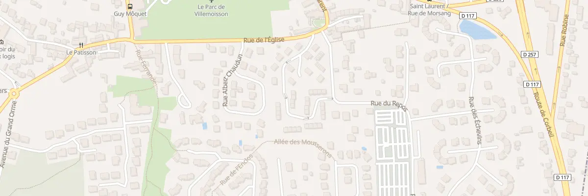 Plan du 22 Res Clos des Merisiers à Villemoisson-sur-Orge