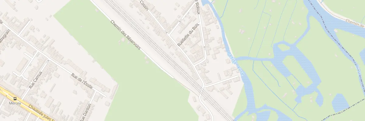 Plan du 172 Rue Renée Cossin à Amiens