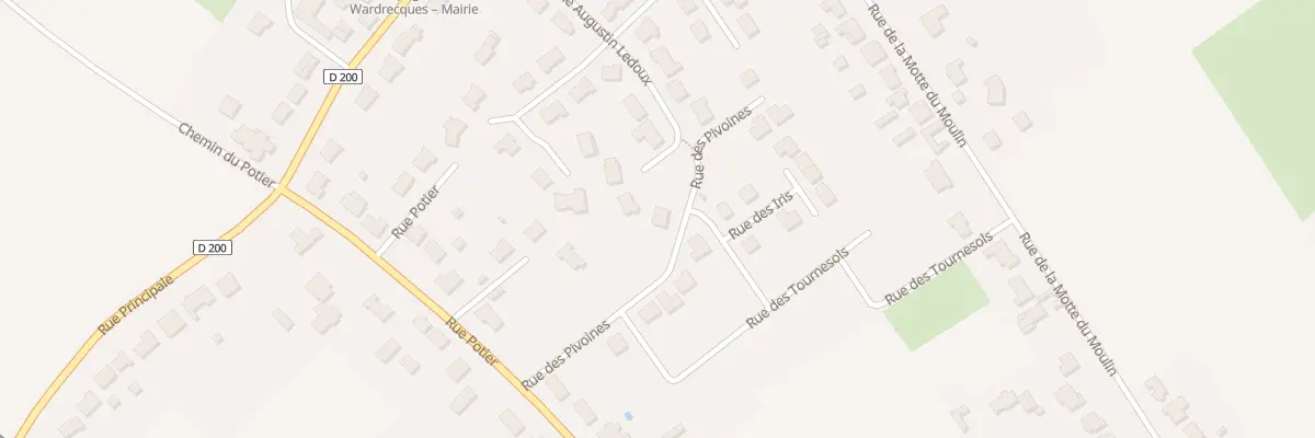 Plan du 157 Rue des Pivoines à Campagne-lès-Wardrecques