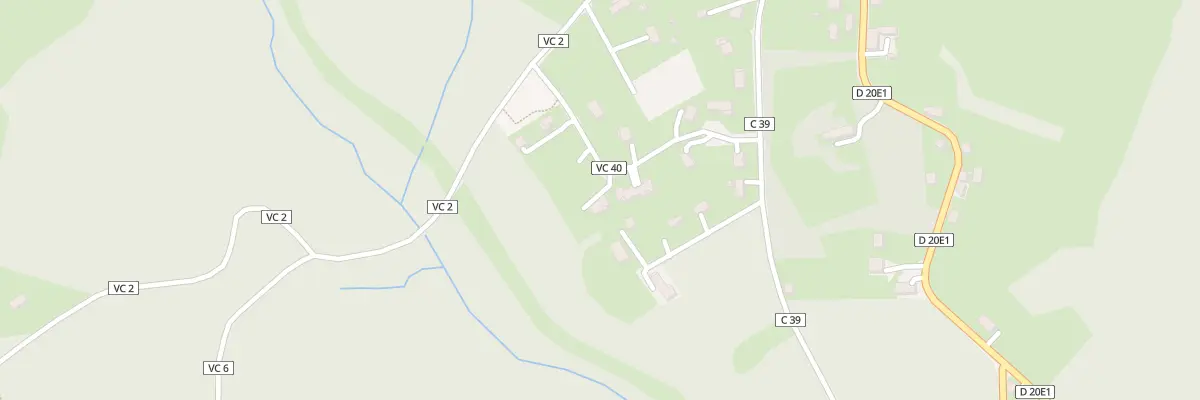Plan du 7 Rte des Micalets à Sérandon