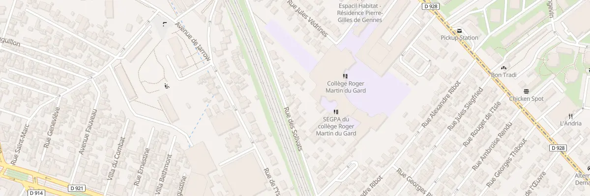 Plan du 39 Rue des Solivats à Épinay-sur-Seine