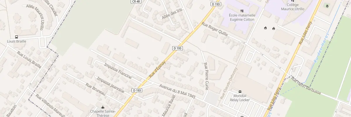 Plan du 177 Rue d’Épinay à Montmagny