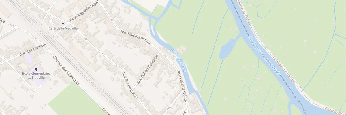 Plan du 73 Rue Haleine Ridoux à Amiens