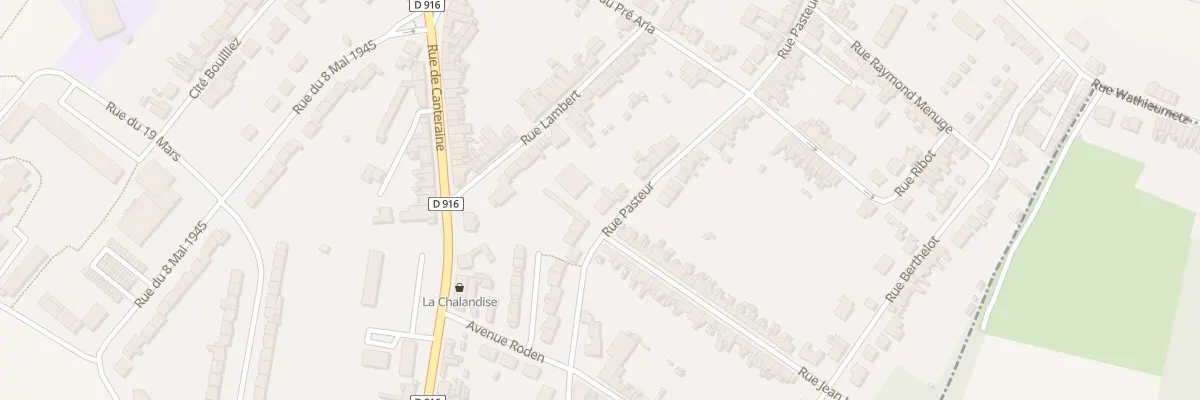 Plan du 36 Rue Pasteur à Saint-Pol-sur-Ternoise
