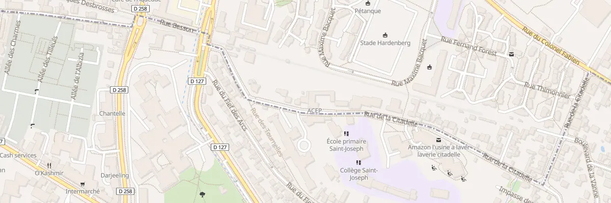 Plan du 15 Rue de la Citadelle à Arcueil