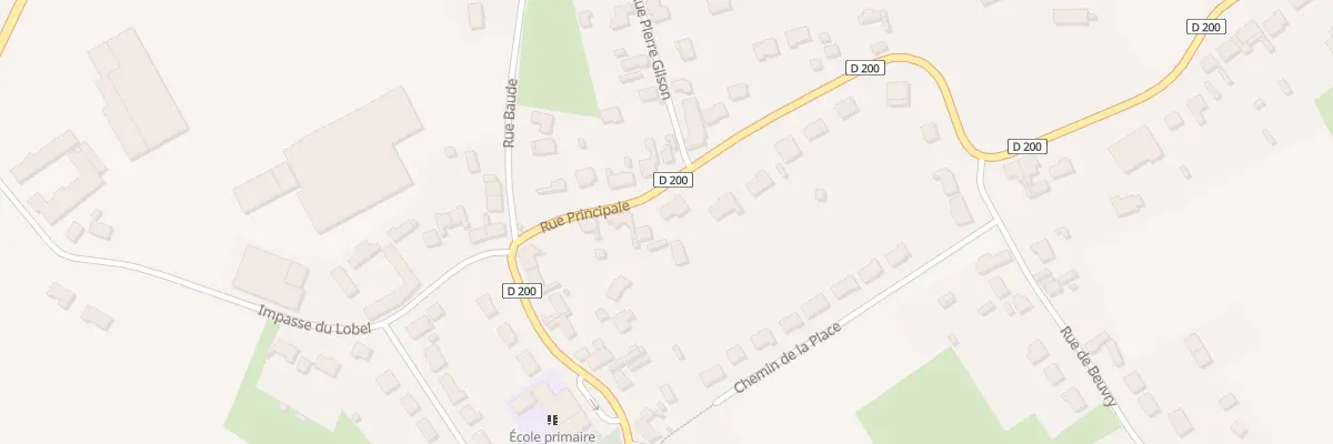 Plan du 1268 Rue Principale à Campagne-lès-Wardrecques
