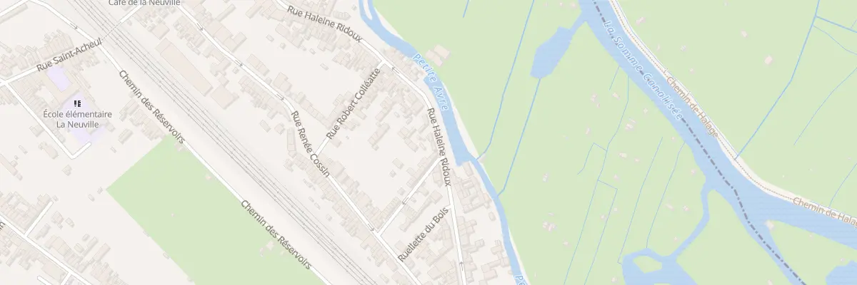 Plan du 118 Rue Haleine Ridoux à Amiens