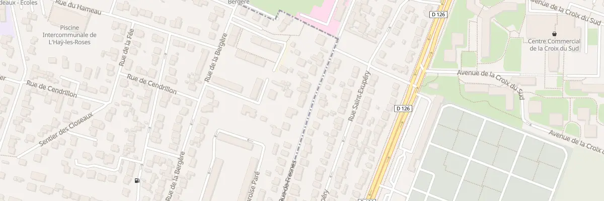Plan du 20 Rue de Fresnes à L’Haÿ-les-Roses