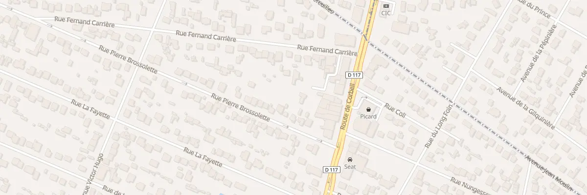 Plan du 89 Rue Pierre Brossolette à Sainte-Geneviève-des-Bois