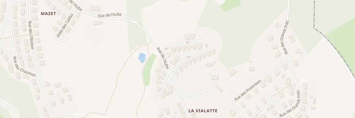Plan du 16 Rue du Pré Neuf à Ussel