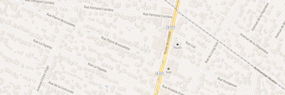 Plan du 91 Rue Pierre Brossolette à Sainte-Geneviève-des-Bois
