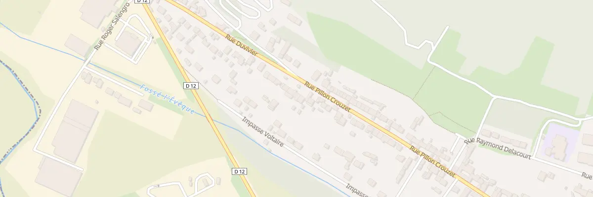 Plan du 213 Rue Duvivier à Bury