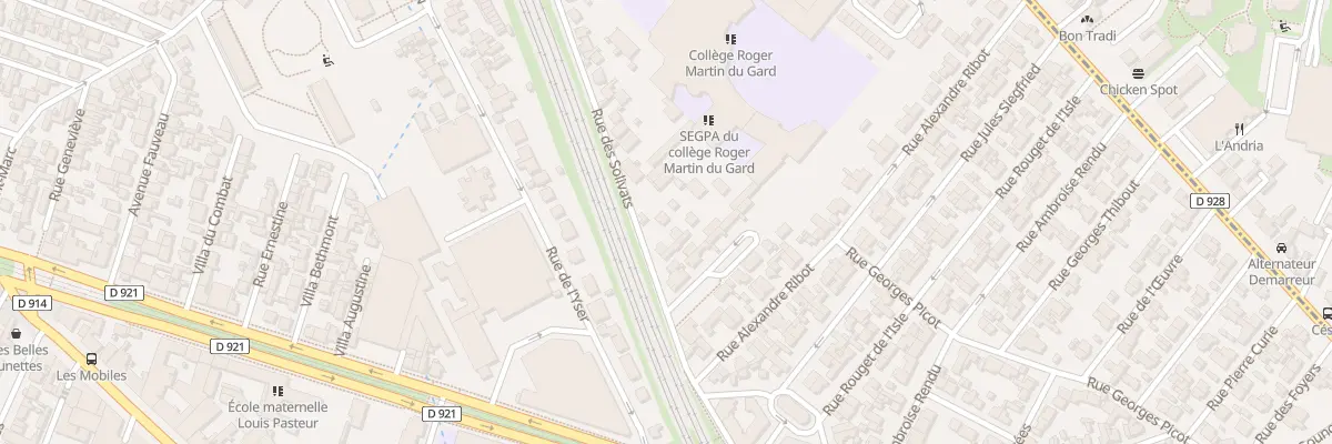 Plan du 57 Rue des Solivats à Épinay-sur-Seine