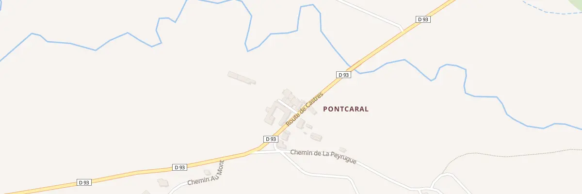Plan du 10 Rte de Castres à Noailhac