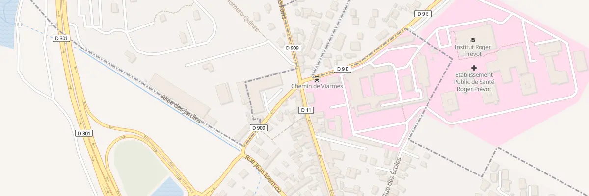 Plan du 71B Rue de Paris à Moisselles