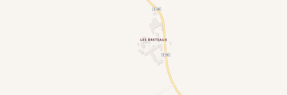 Plan du 38 Les Breteaux à Crézançay-sur-Cher