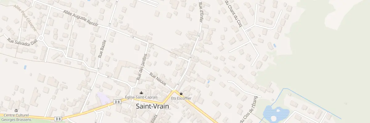 Plan du 11 Rue d’Enfer à Saint-Vrain