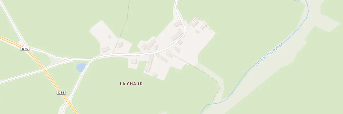 Plan du 11 La Chaud à Lussat