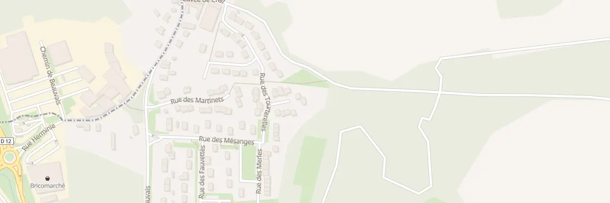 Plan du 31 Rue des Tourterelles à Bury