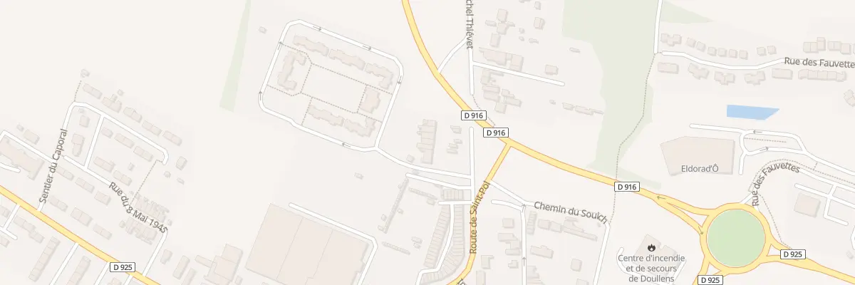 Plan du 8 Cité Lepinoy Rte de St Pol à Hem-Hardinval