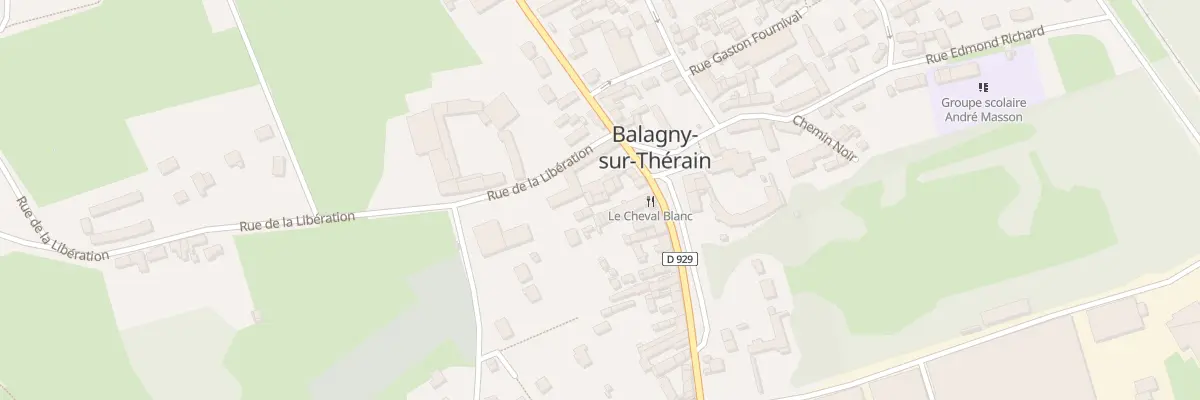 Plan du 8 Pl Gabriel Péri à Balagny-sur-Thérain