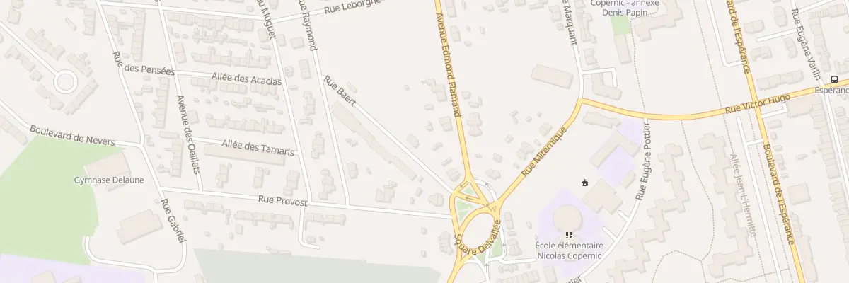 Plan du 2 Rue Baert Saint Pol à Dunkerque